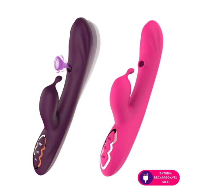 Vibrador dupla estimulação 